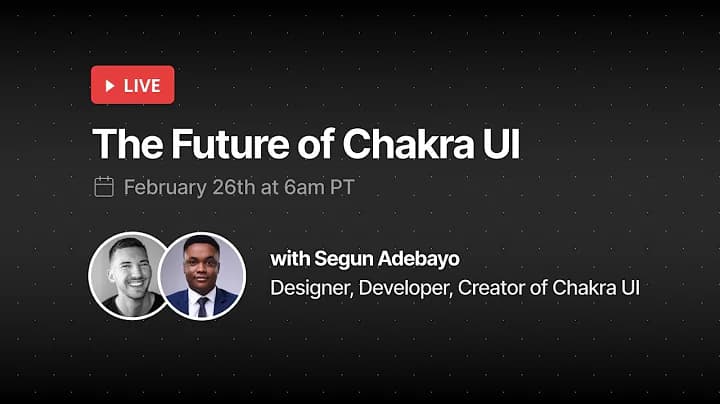 The Future of Chakra UI (feat. Zag.js)
